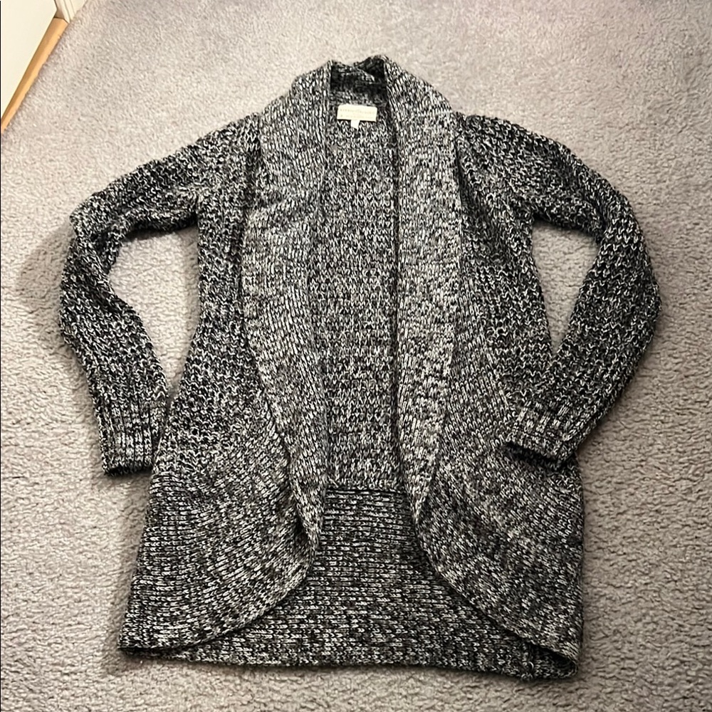 Gray Knit Women's Sweater
